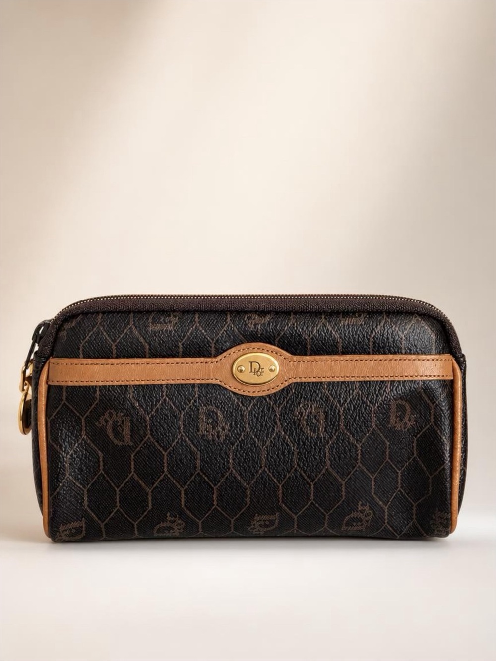 ✨ Vintage Dior • Iconic Honeycomb Monogram • Rare Find ✨